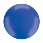 Latex-Kugelballon – Blau | Mittelblau
