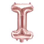 Folienballon Buchstabe – I | Roségold