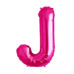 Folienballon Buchstabe – J | Pink