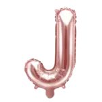 Folienballon Buchstabe – J | Roségold