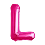 Folienballon Buchstabe – L | Pink