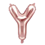 Folienballon Buchstabe – Y | Roségold