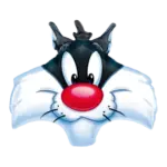 Folienballon Figur – Sylvester Kopf