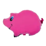 Folienballon Ganzkörperfigur – Glücksschwein