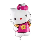 Folienballon Ganzkörperfigur – Hello Kitty mit Kleid
