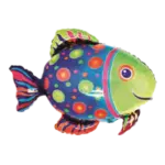 Folienballon Ganzkörperfigur – Tropischer Fisch | Kugelfisch