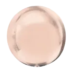 Folienballon Kugel – Orbz | Roségold