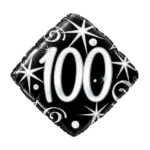 Folienballon Raute – 100. Geburtstag