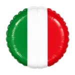 Folienballon Rund – Italien Flagge