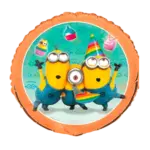 Folienballon Rund – Minions Party-Motiv