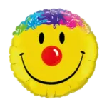 Folienballon Smiley – Clown | Groß