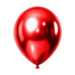 GPT_Latexballon Spiegelglanz – Rot | Mirror-Effect