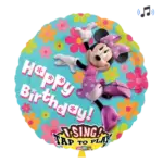 Singender Folienballon – Happy Birthday | Minnie Maus