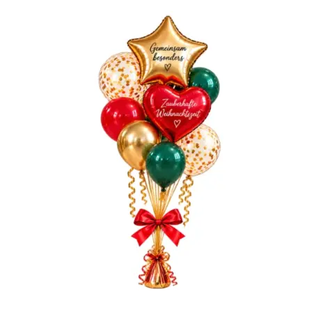Ballonstrau&szlig; Klassisch mit Gewicht &ndash; Weihnachten
