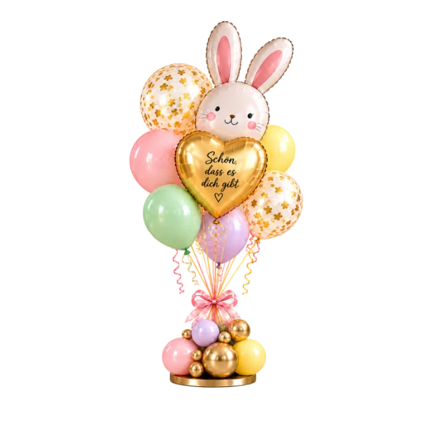 Ballonstrauß Organic Style – Ostern