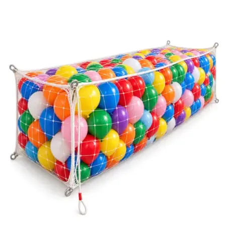 Ballon Massenstart Steignetz &ndash; Latexballons Bunter Mix
